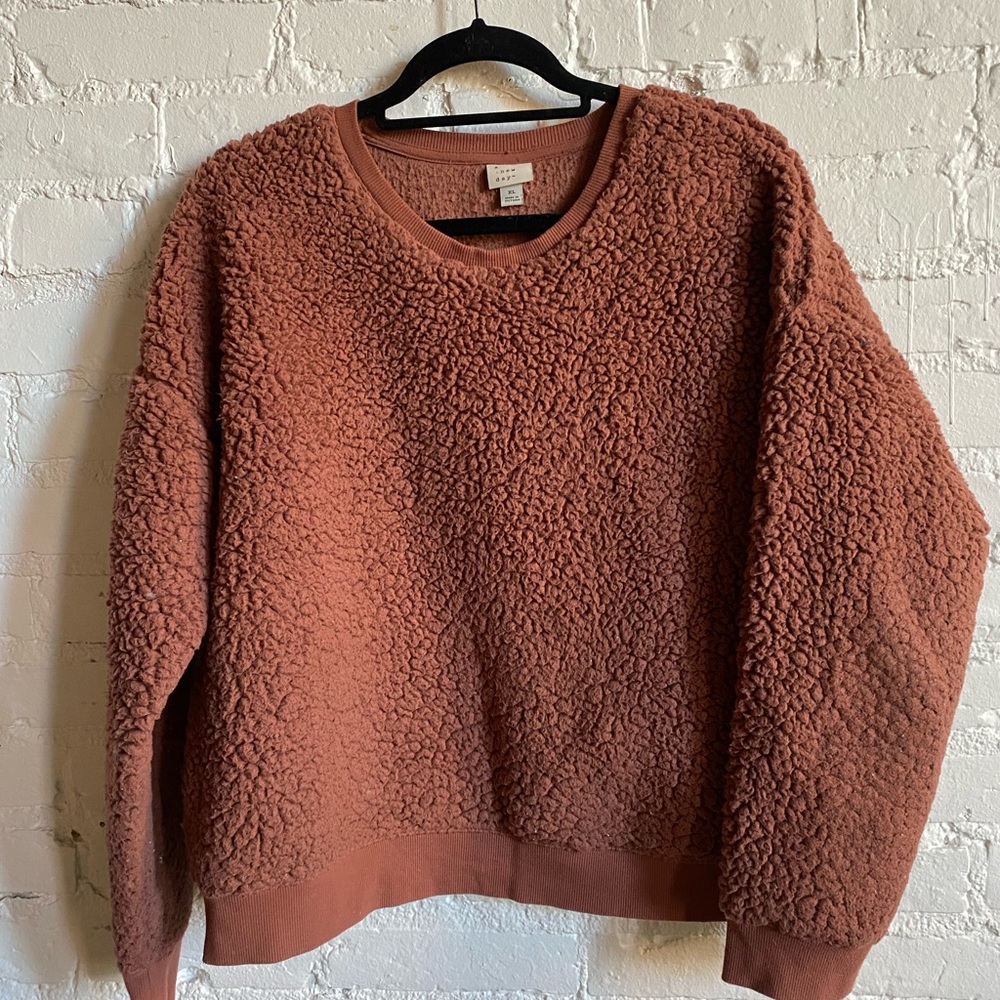 A New Day Sherpa Crewneck